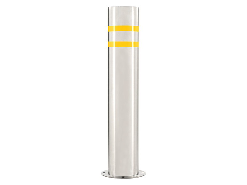 Stainless Steel Street Bollard (No Base Plate)