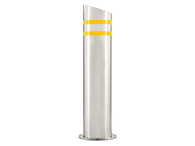 Mitre Top Steel Bollard (No Base Plate)