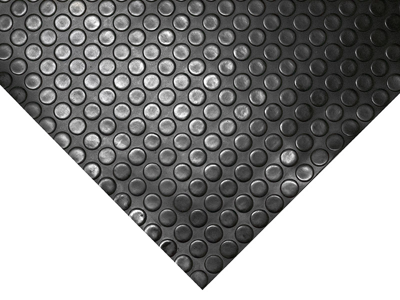 Non Slip Rubber Mat (1.2m x Per Linear Metre x 3mm, Black)