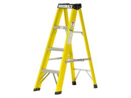 4 Tread Fibreglass Step Ladder - EN131 Professional - 2m Approx Working Height