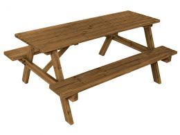 Walnut Picnic Bench