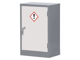 710mm COSHH Cabinet - 1 Door, 1 Shelf - 10L Spill Sump