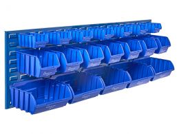 Horizontal Louvre Panel Bin Kit