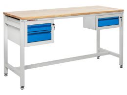Industrial Steel Workbench
