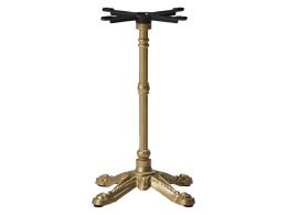 Premium Gold Bistro Square Dining Height Table