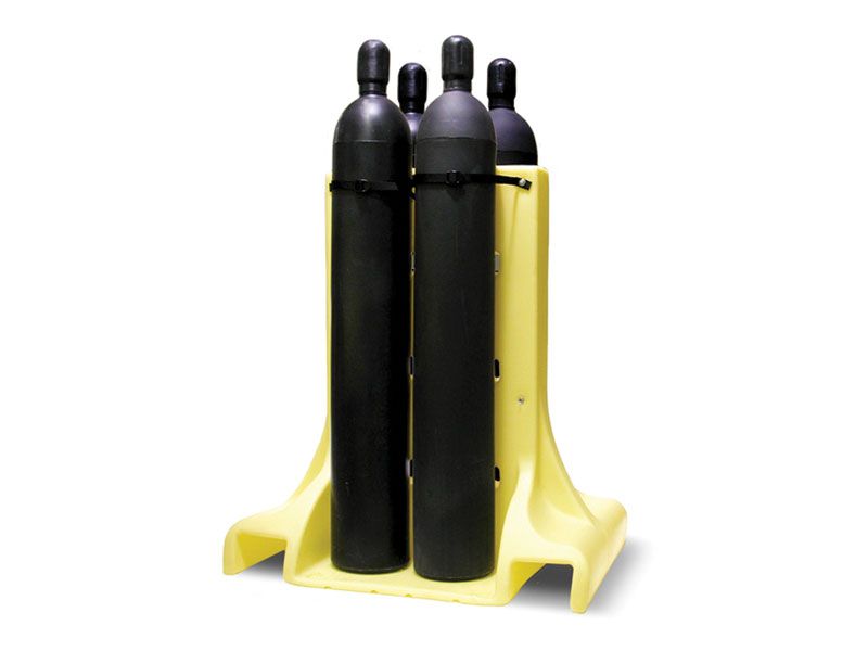 4 Cylinder Gas Bottle Stand
