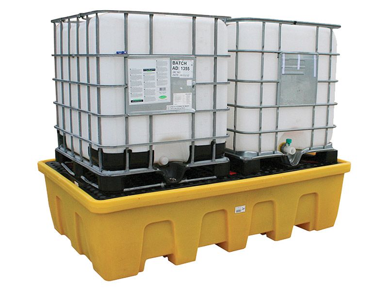 Double Stackable IBC Spill Pallet