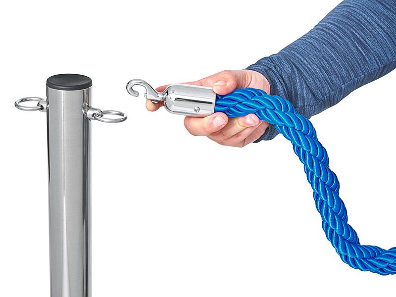 Security Rope Barriers Free Delivery