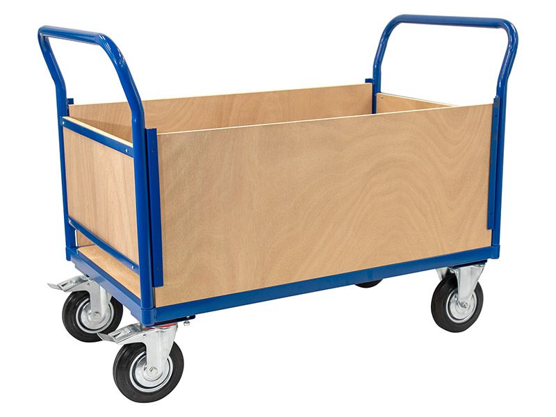 Flatbed Trolley with Sides