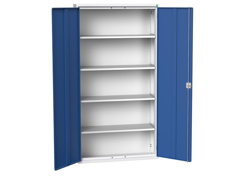Freestanding Workshop Cupboard with 4 Shelves (2000 x 1050 x 350)