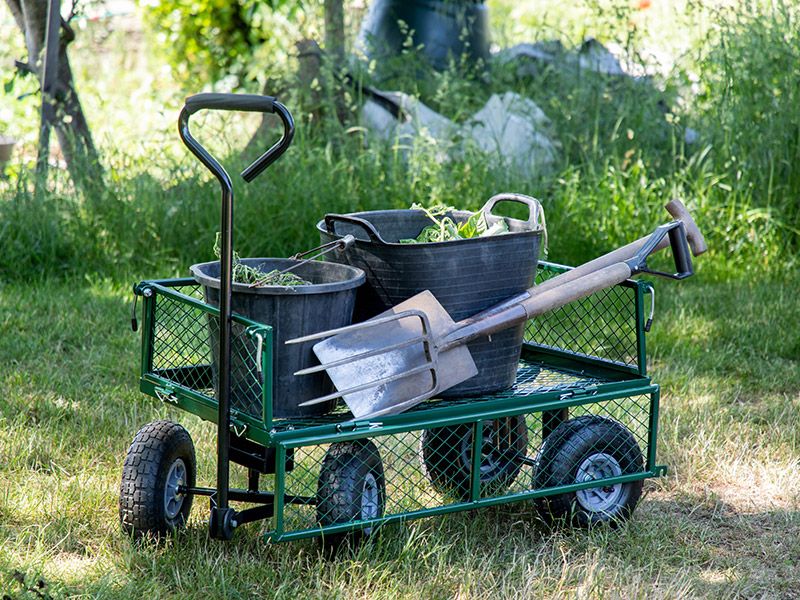 Garden Trolley Cart Free Delivery