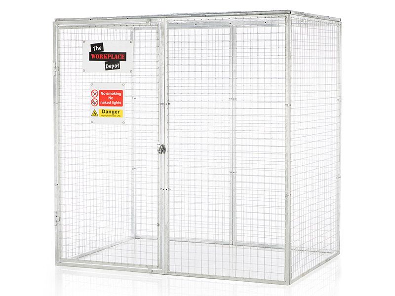 Gas Bottle Storage Cage Free Next Day Delivery
