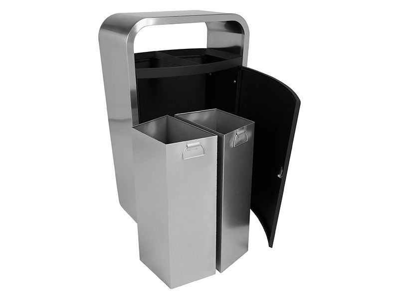 Metal Litter Bin Free Next Day Delivery