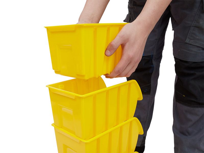 Nesting Stacking Bins Free UK Next Day Delivery