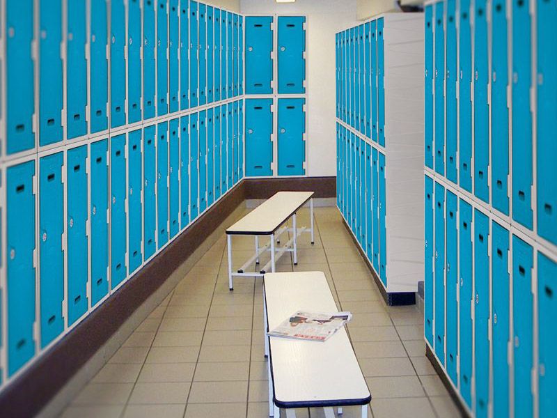 Plastic Gym Lockers Free Delivery