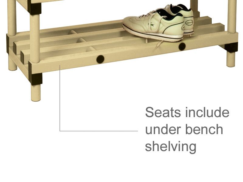 Plastic Locker Room Benches Free Delivery