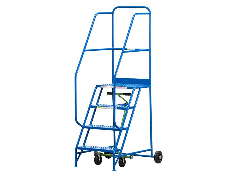 Kitchen steps with handrail discount