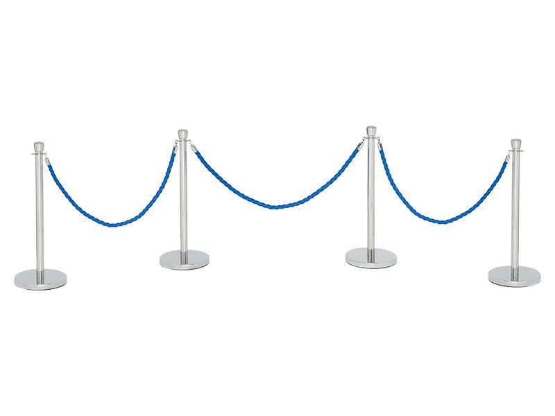 Post and Rope Barrier | Free Delivery