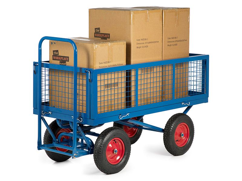 Metal pull along cart discount