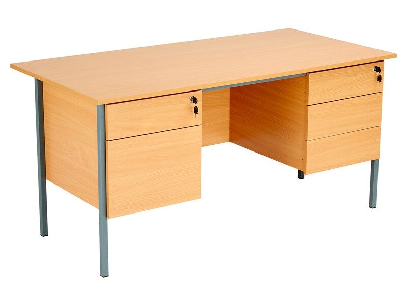 Twin Pedestal Desk