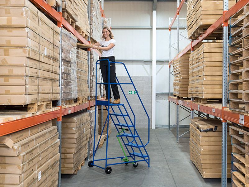 Warehouse Ladder Made in Britain Free Delivery