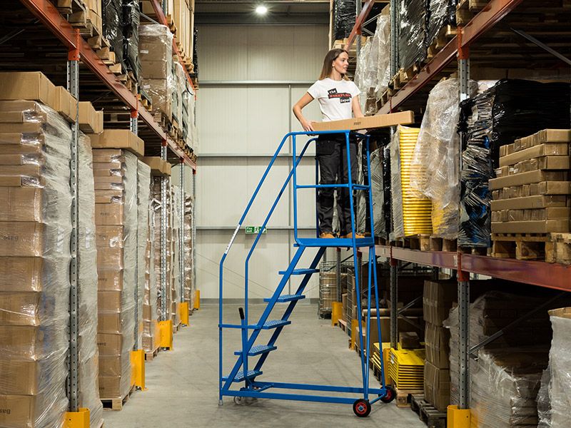 Warehouse Ladder Made in Britain Free Delivery