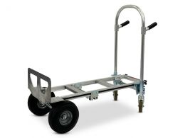 2-in-1 Sack Truck & Trolley - Aluminium - 300kg Max Load