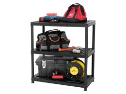 3 Tier Plastic Shelving