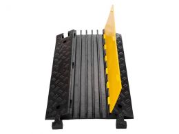 5 Channel Cable Ramp - Hinged Lid - 6,000kg Axle Load