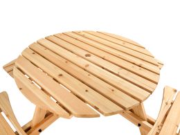 8 Seater Outdoor Bench