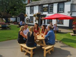 8 Seater Outdoor Bench