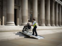 Aluminium Wheelchair Ramp
