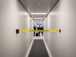 Authorised Access Belt Barrier