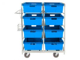 Bale Arm Crate Trolley