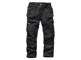 Scruffs Black Stretch Worker Trousers