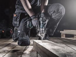 Scruffs Black Stretch Worker Trousers