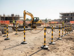 Plastic Posts and Chains