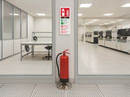 CO2 Fire Extinguisher Sign
