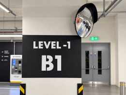 Convex Traffic Mirror