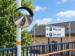 Convex Traffic Mirror