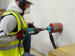 Diamond Core Hammer Drill