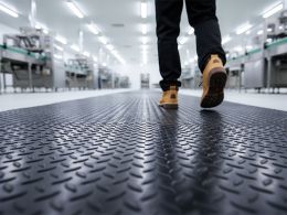 Diamond Rubber Matting Roll