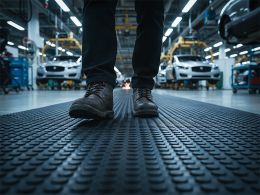 Dotted Rubber Matting Roll