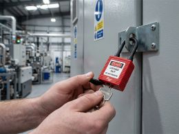 Dustproof Nylon Safety Padlock