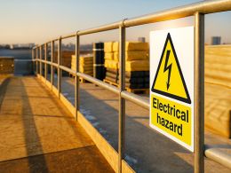 "Electrical Hazard" Warning Safety Sign