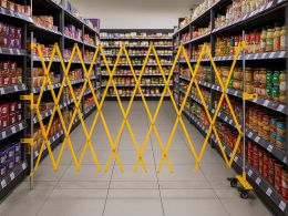 Expanding Aisle Barrier