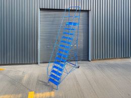 Extra Wide Industrial Stairs