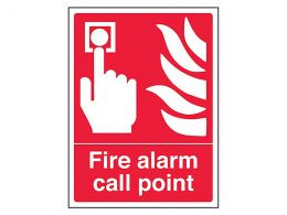 "Fire Alarm" Fire Safety Equipment Sign