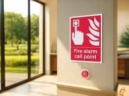 "Fire Alarm" Fire Safety Equipment Sign