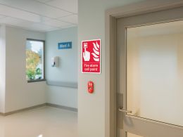 "Fire Alarm" Fire Safety Equipment Sign